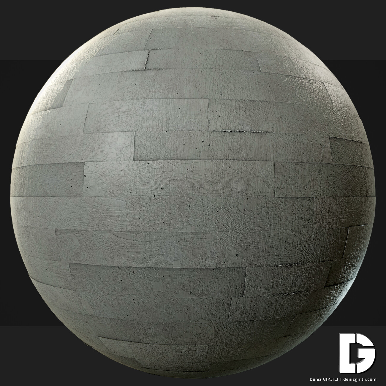 Concrete - Wood Grained