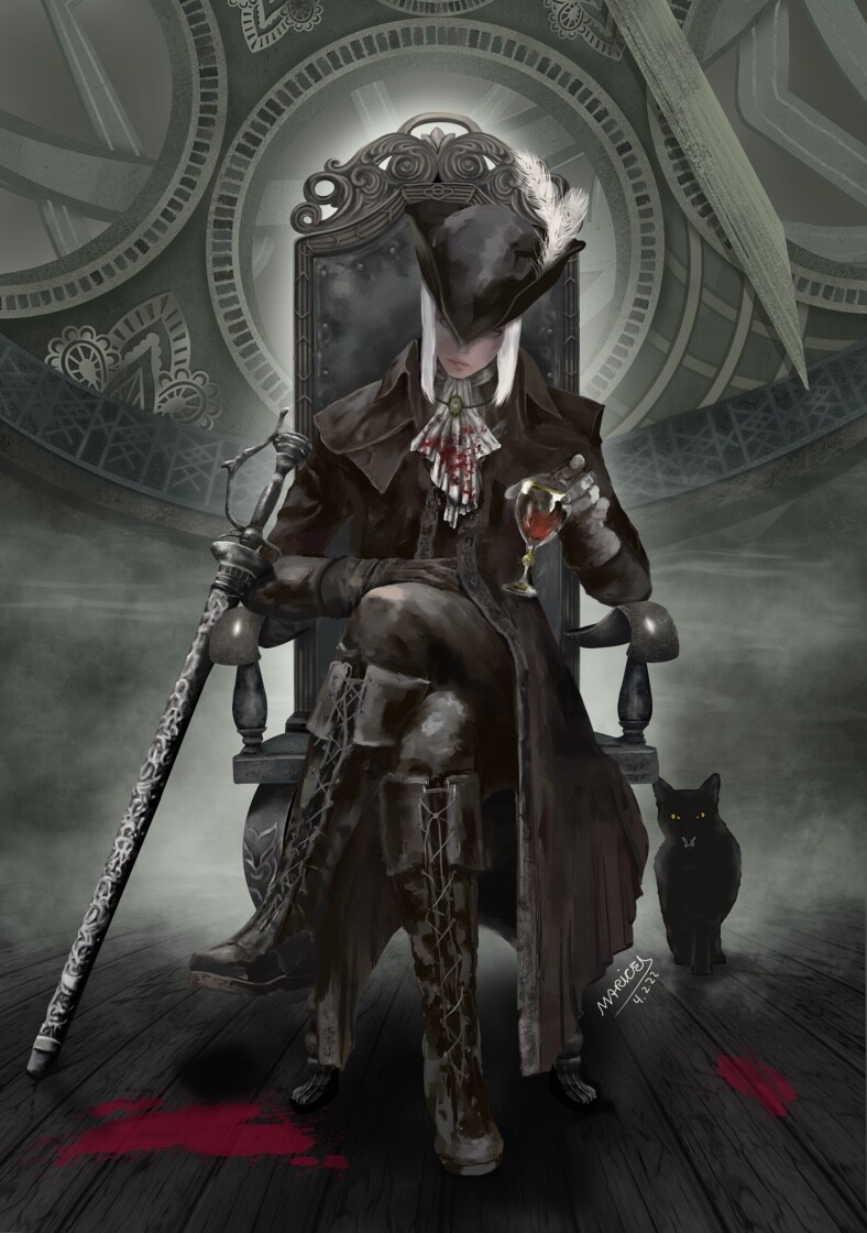 ArtStation - Bloodborne, Lady Maria