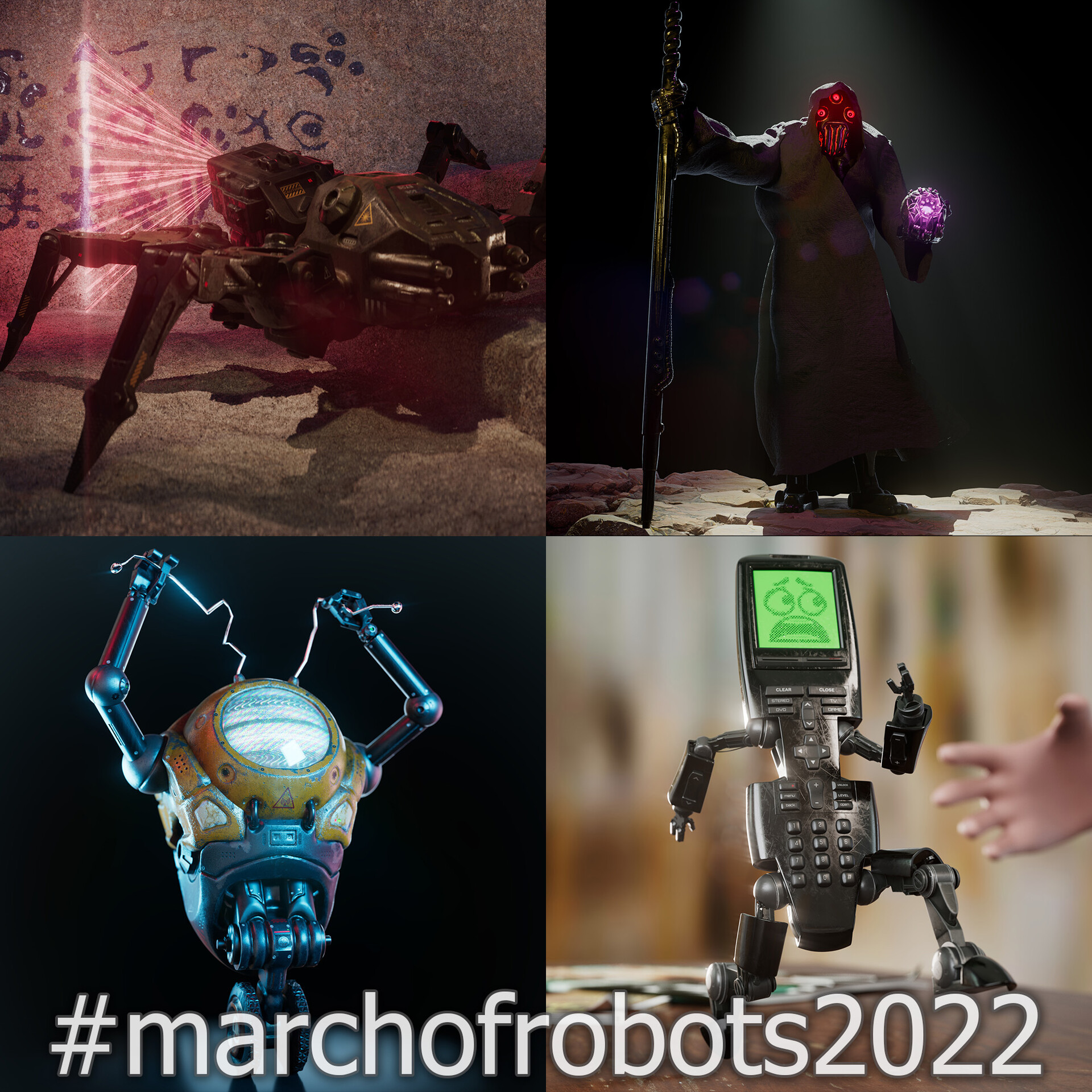 ArtStation March Of Robots 2022 Part 1