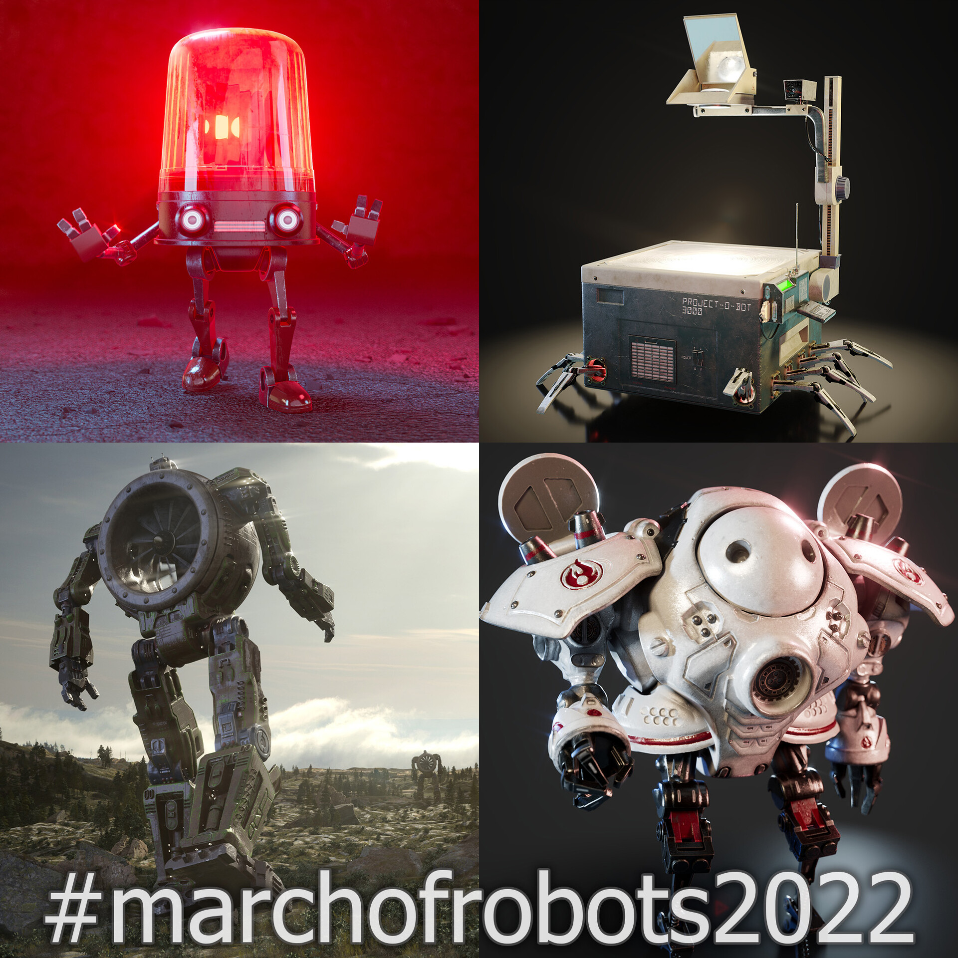 ArtStation March of Robots 2022 Part 2
