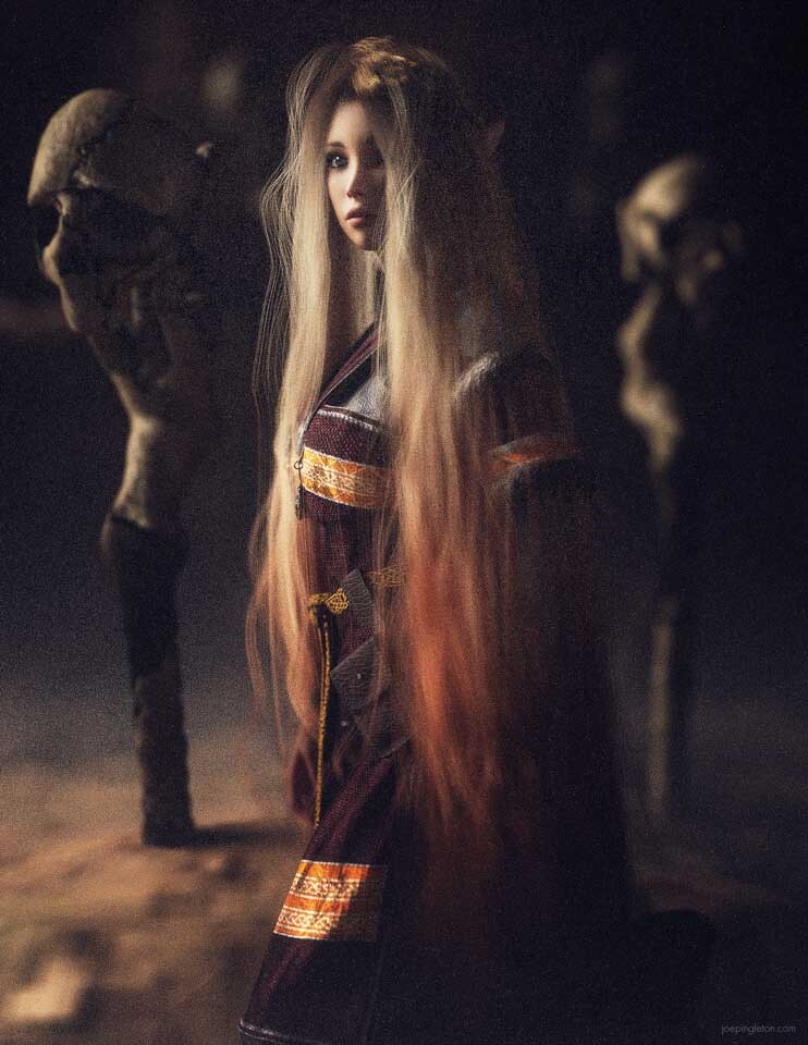 ArtStation - Elf Witch