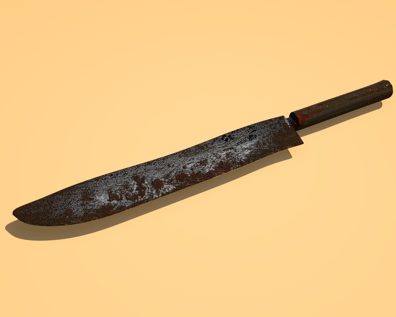 Artstation Rusty Knife