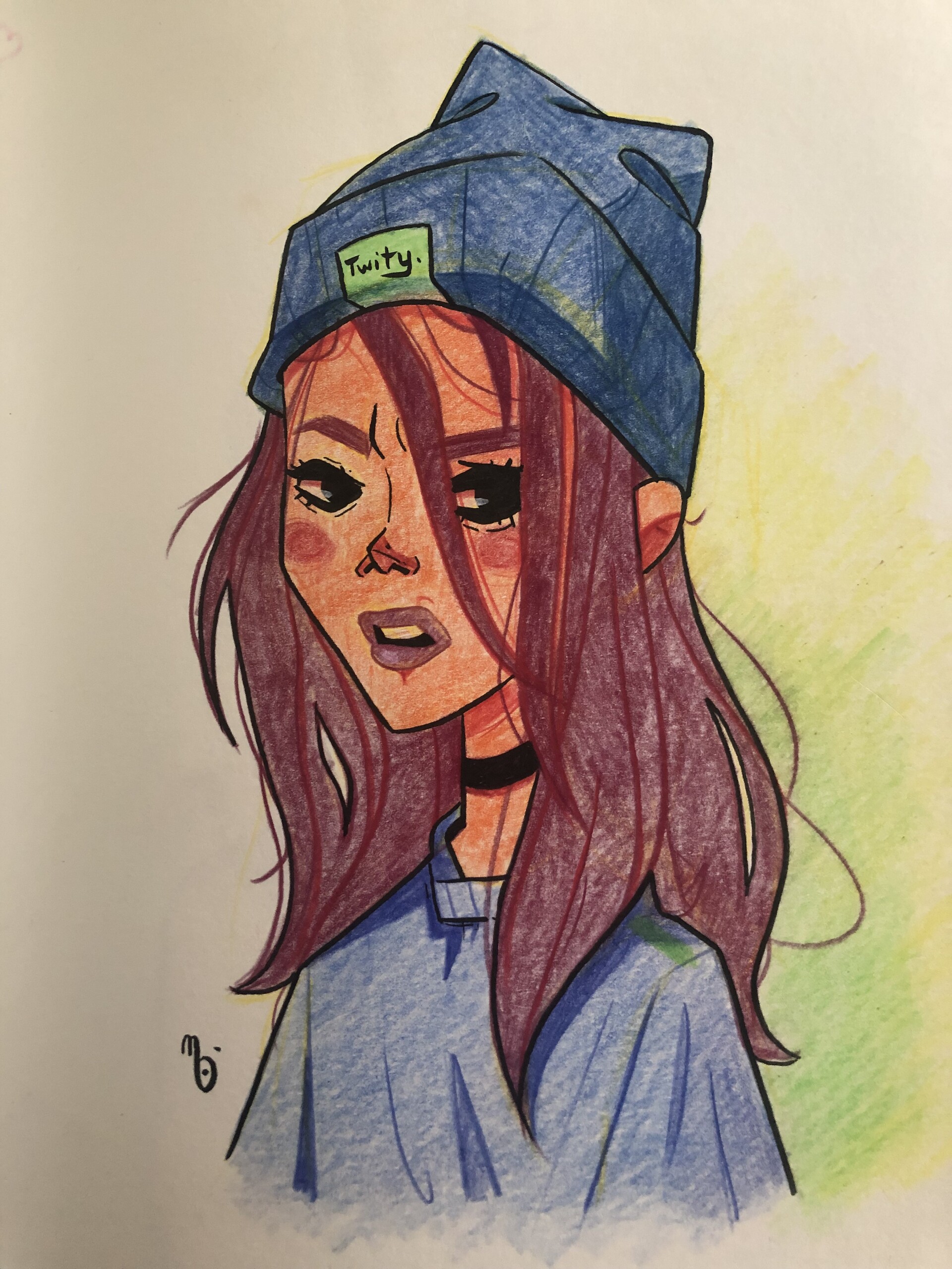 ArtStation Angry Gal