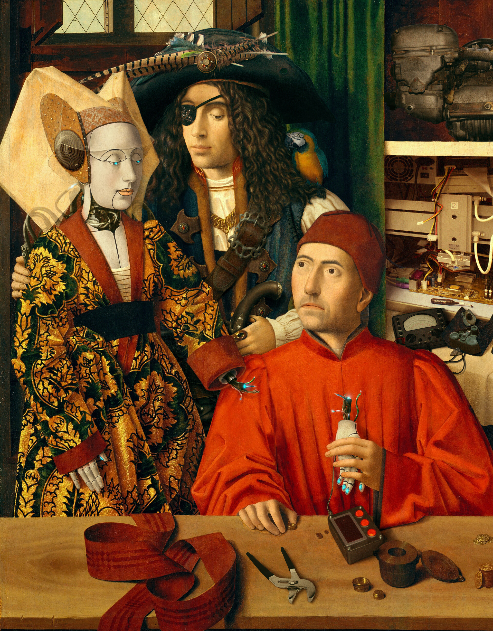 A Goldsmith In His Shop