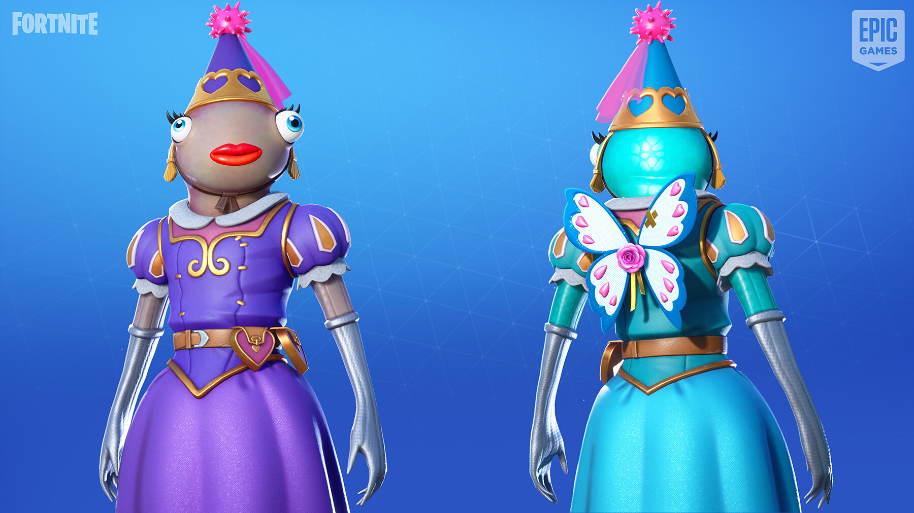 RABCAT GAME ART Fortnite Battle Royale "Princess Fishstick" Outfit