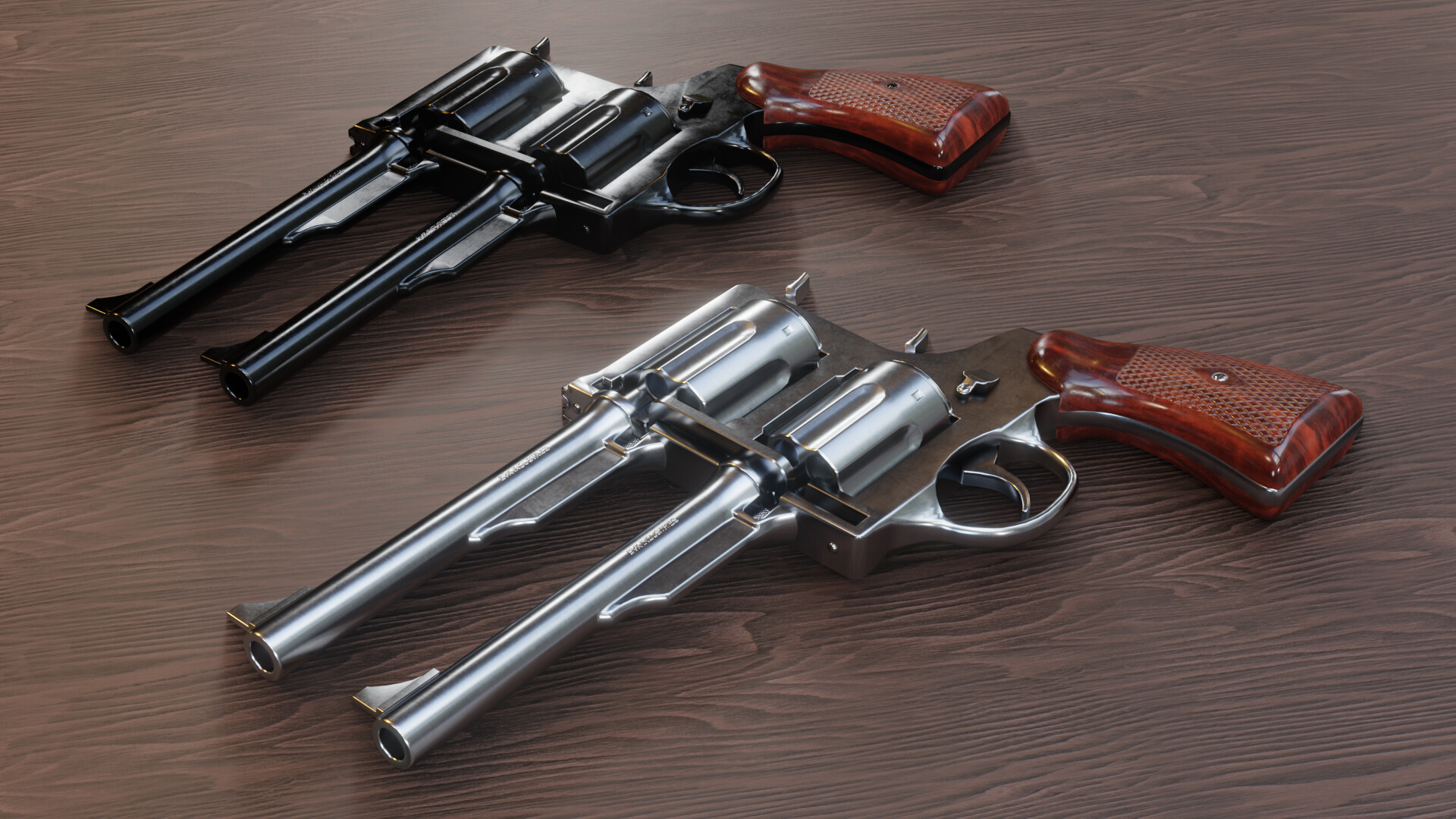 double barrel revolver shotgun