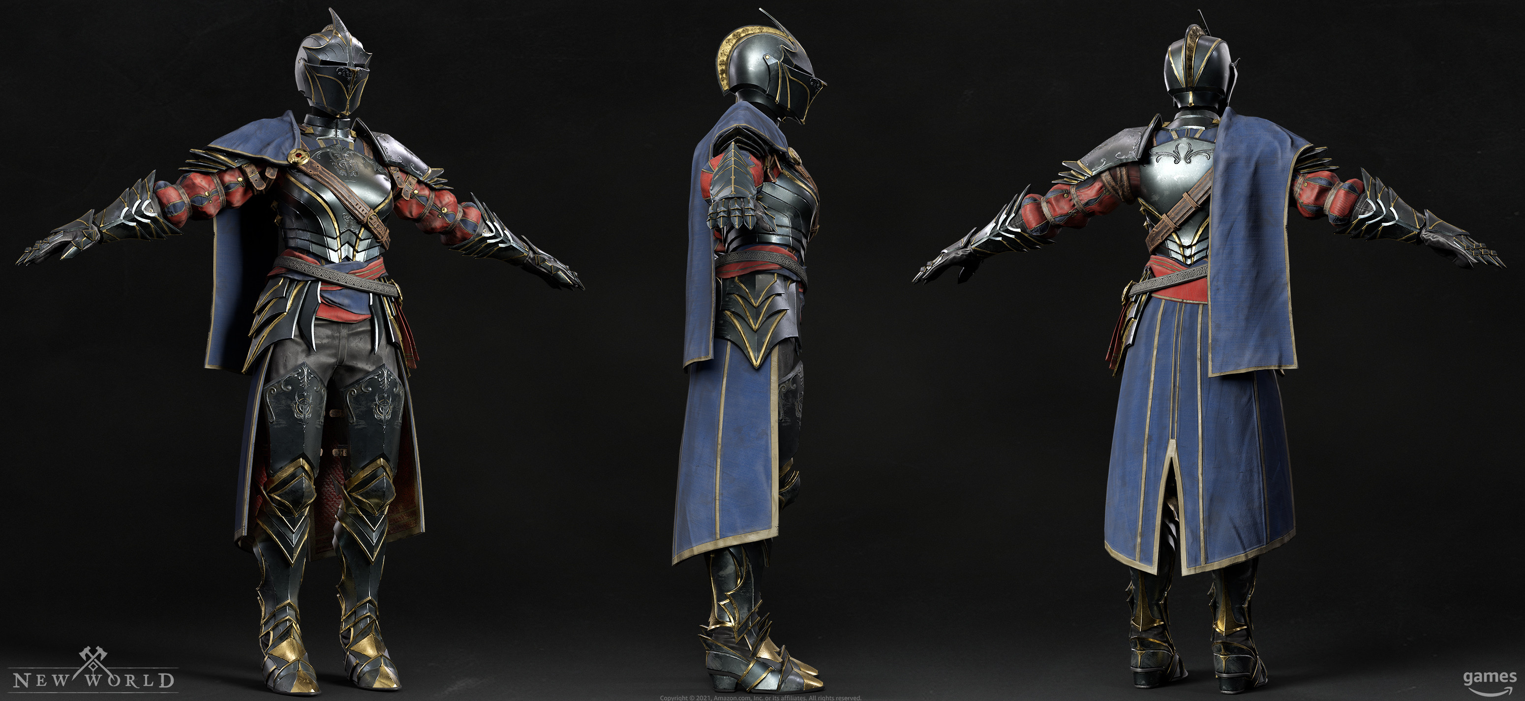 Doom Walker's Armor Beauty Render 2 (render without feathers)