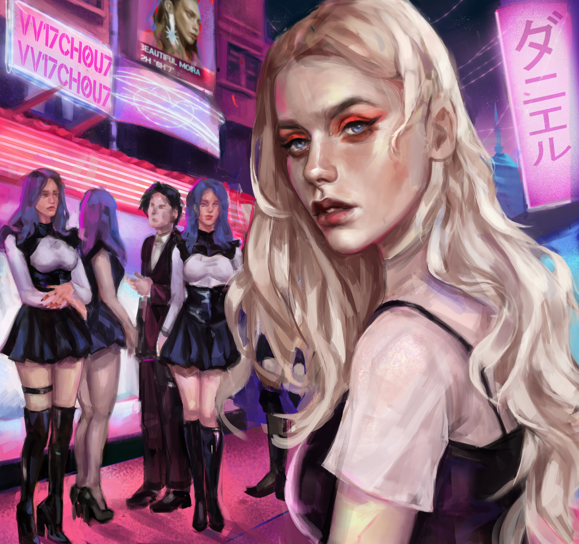 ArtStation flashing lights