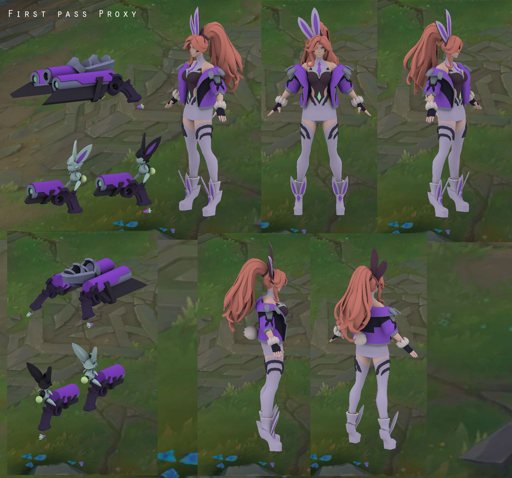 ArtStation - Battle Bunny Miss Fortune