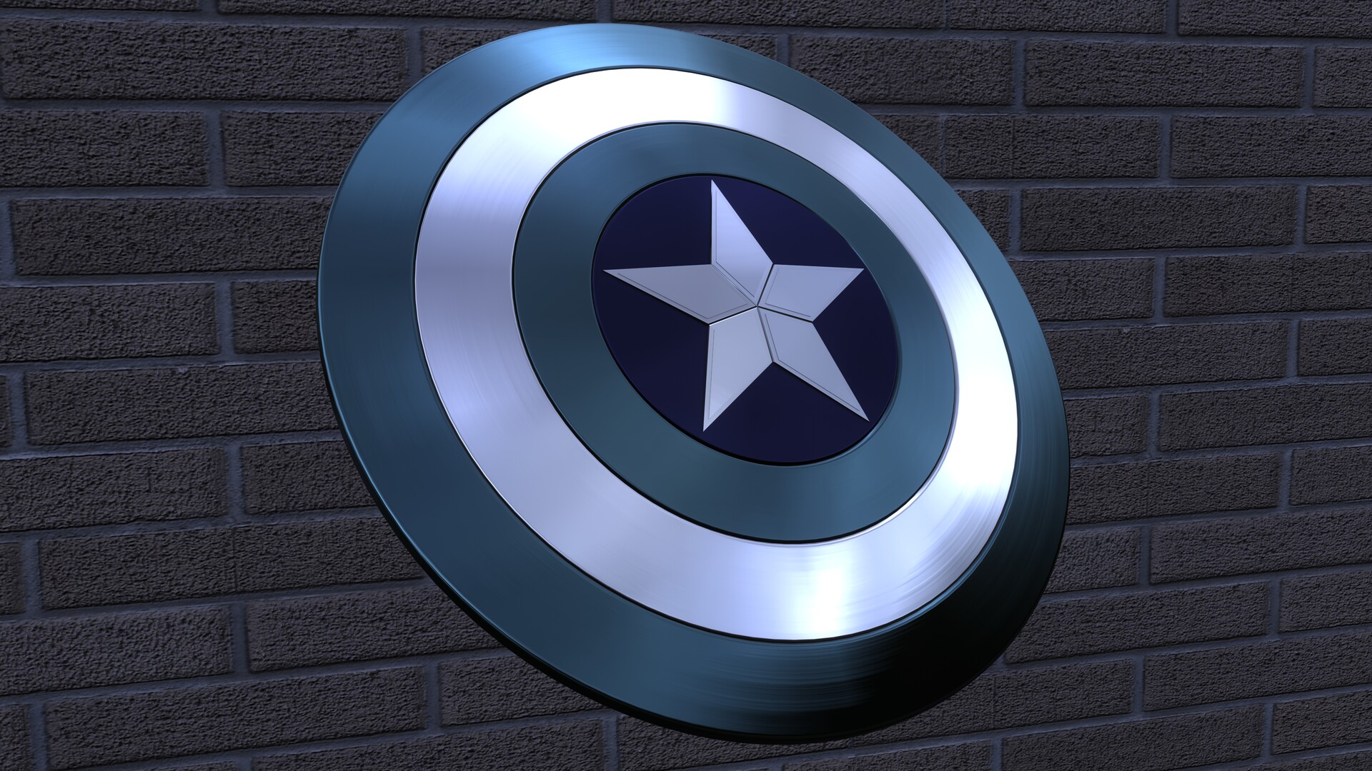 ArtStation - Captain America's Shield