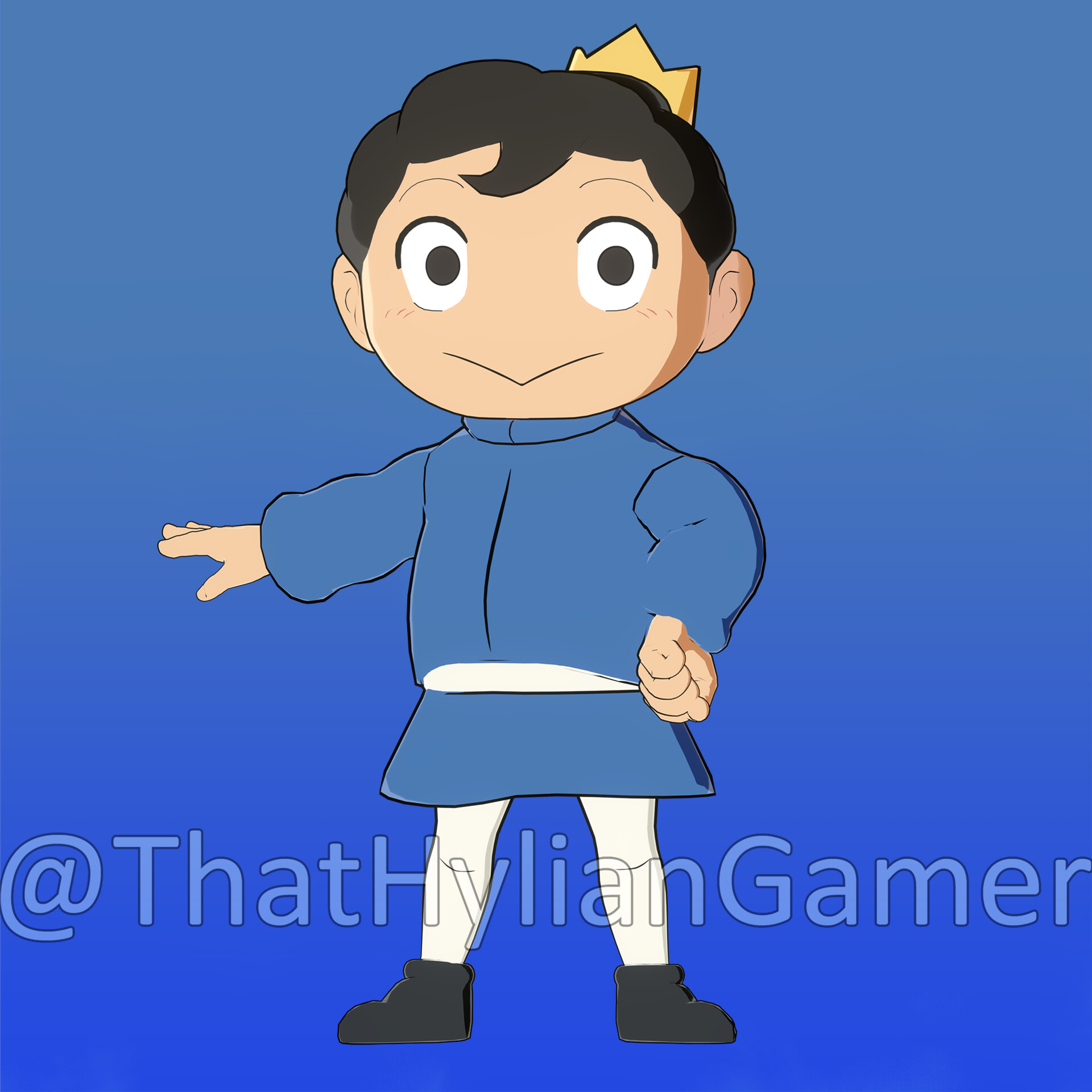 ArtStation - Bojji Ranking Of Kings 3D Model Fanart - Ranking Of Kings How Old Is Bojji
