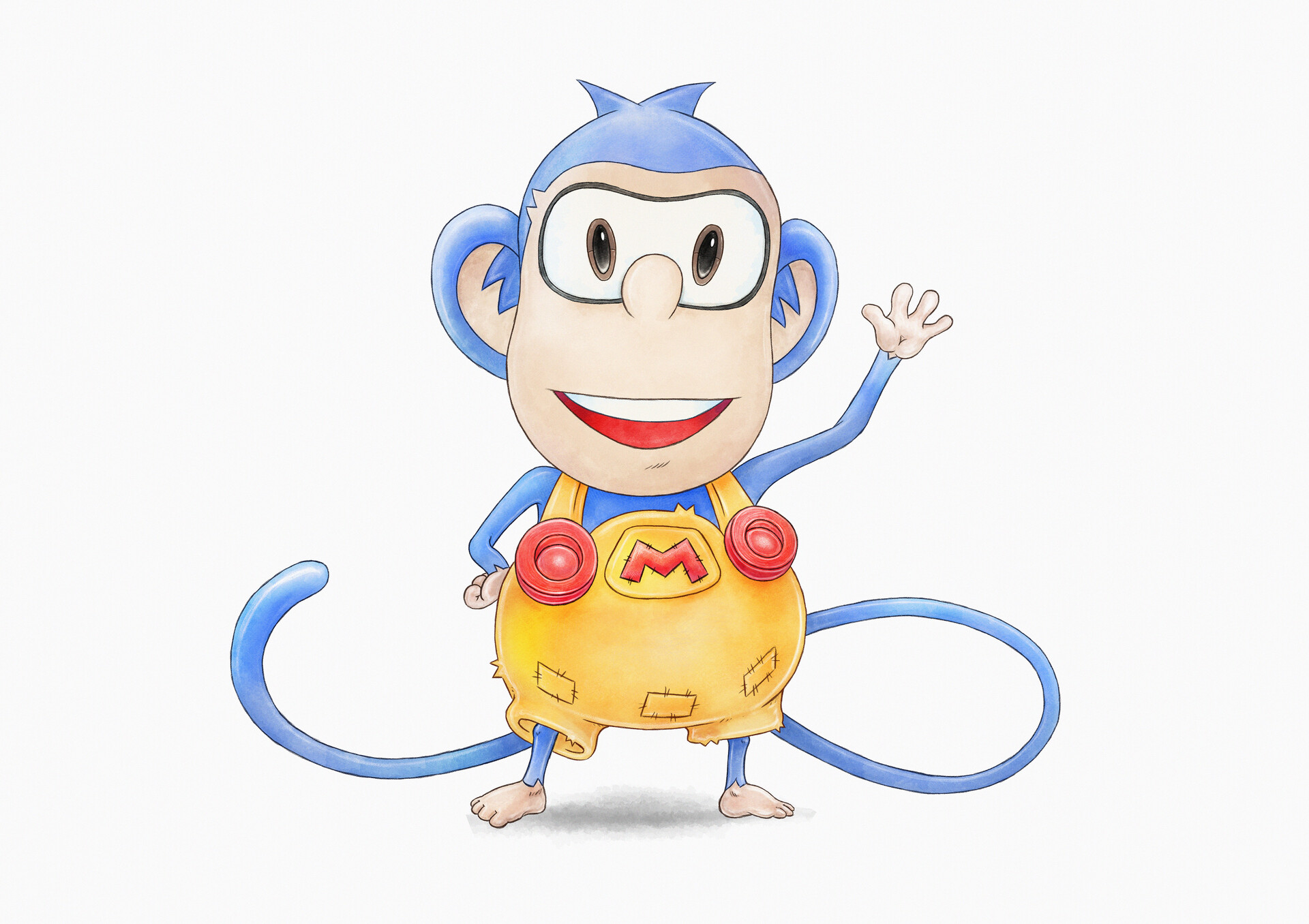 Mooped net. Moops