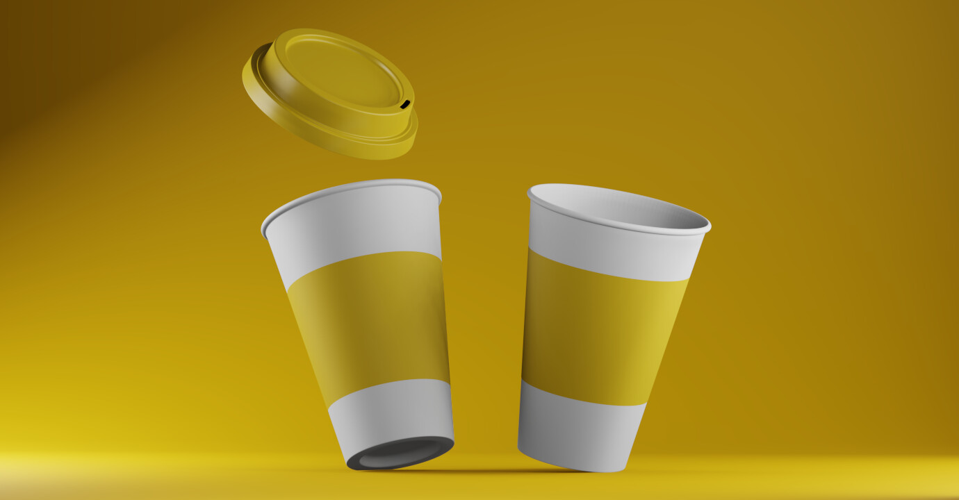 ArtStation Disposable Coffee Cups