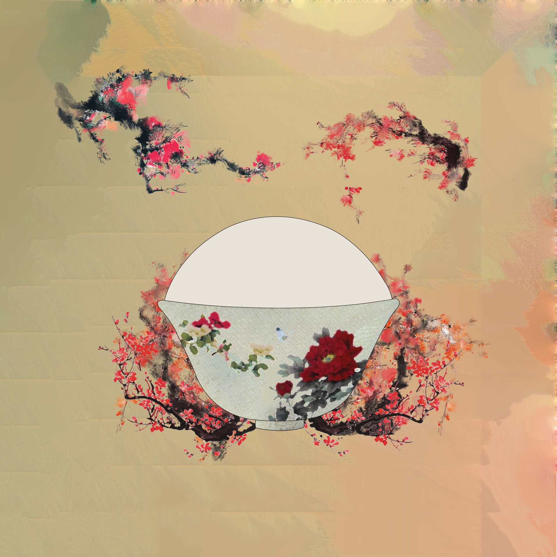 ArtStation - Flowers Rice Bowl