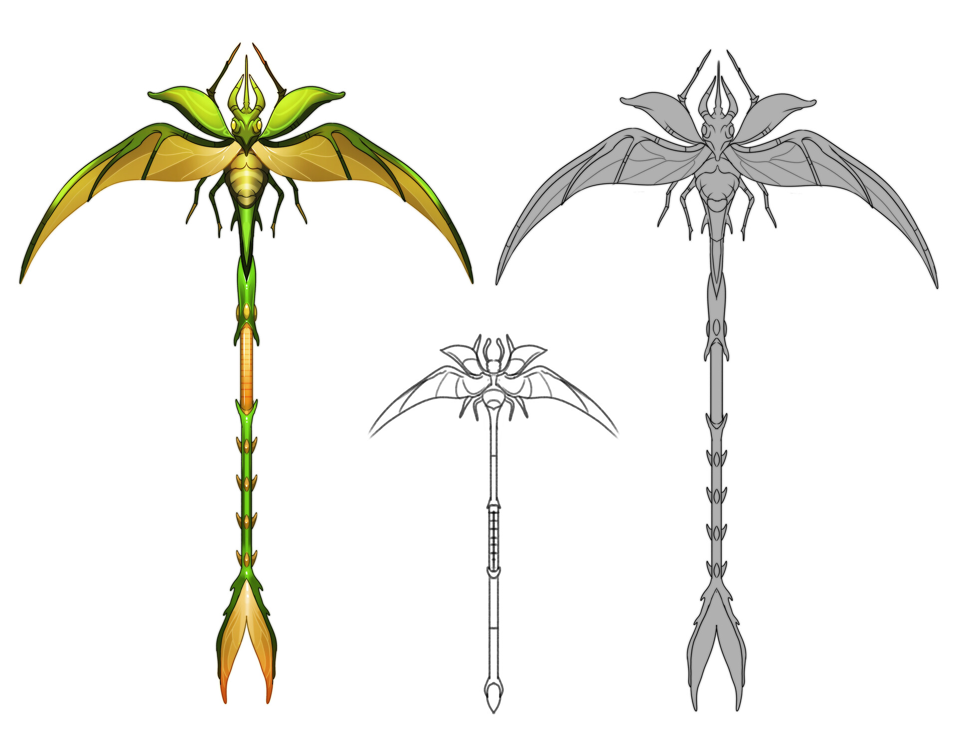 ArtStation - Bug Scythe