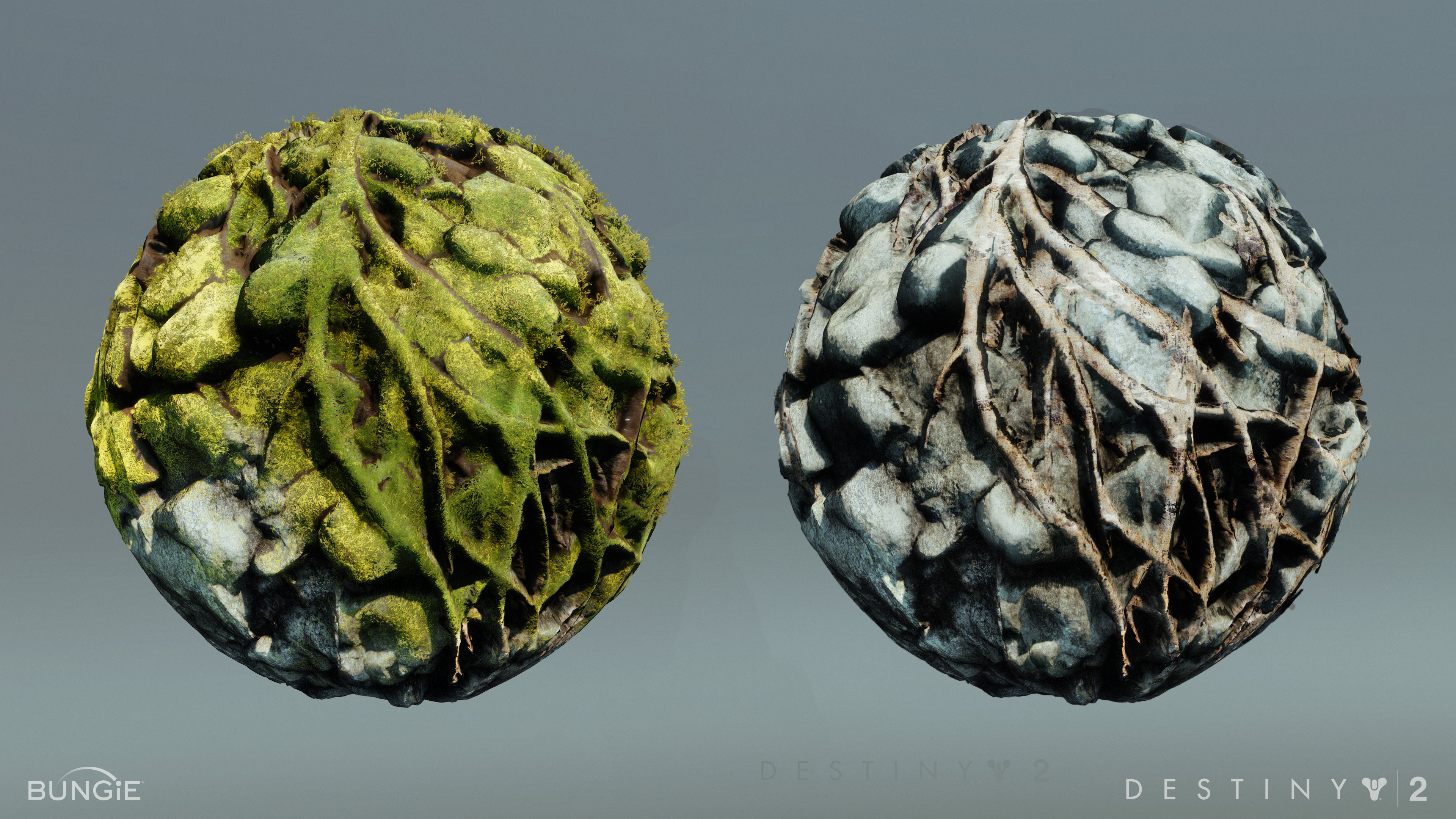 Throneworld rock rubble shaders