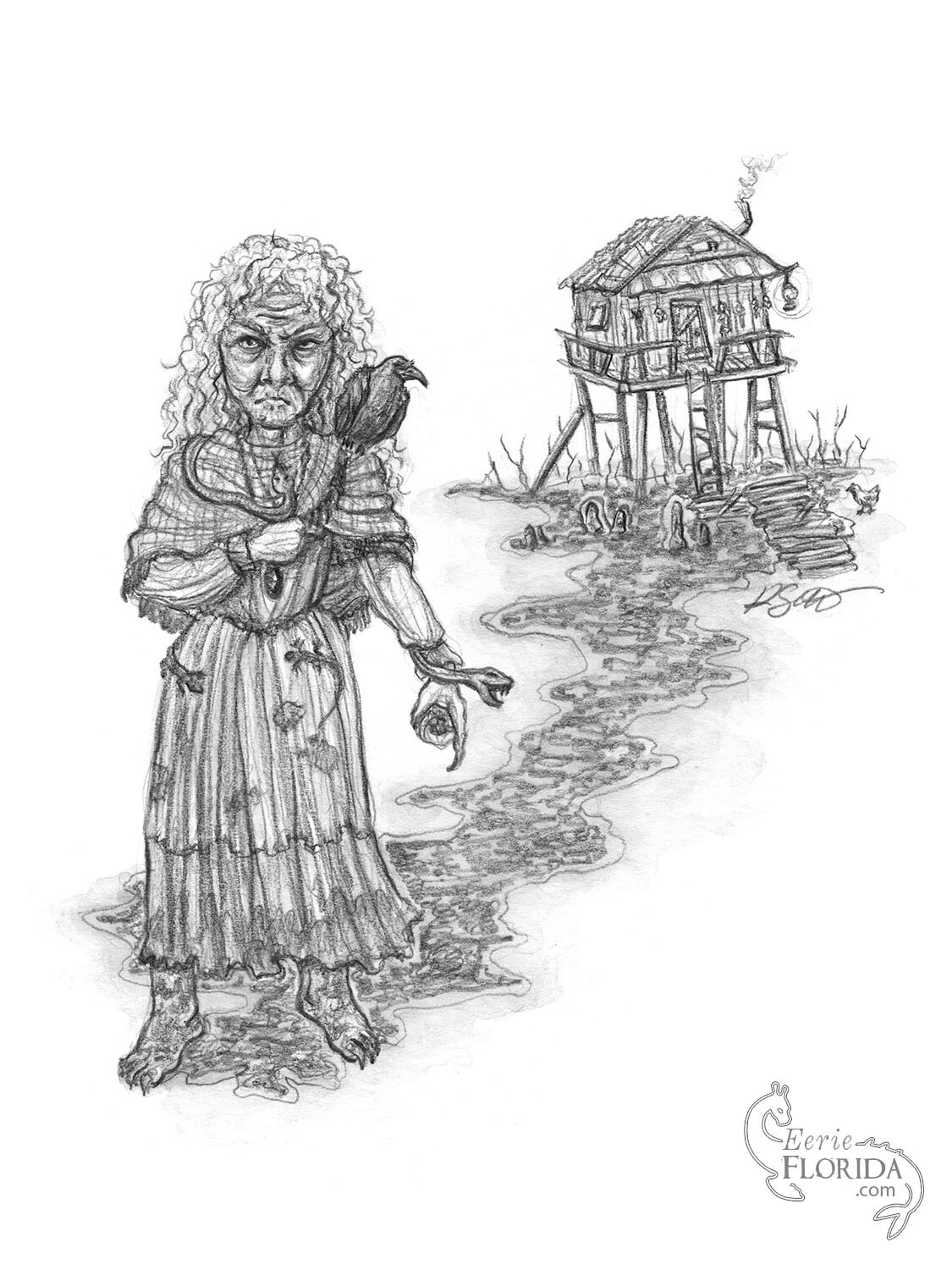 ArtStation Black Water Hattie