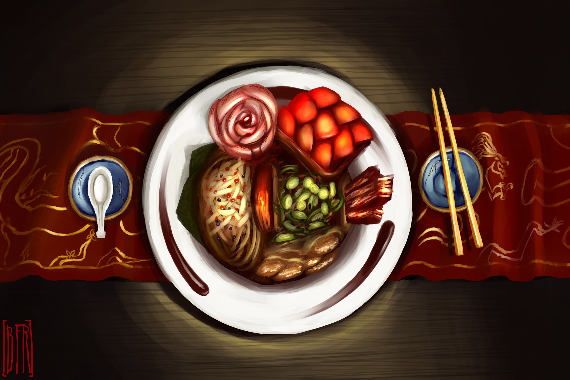 ArtStation Dragon Meat Finale Dragon meat soup