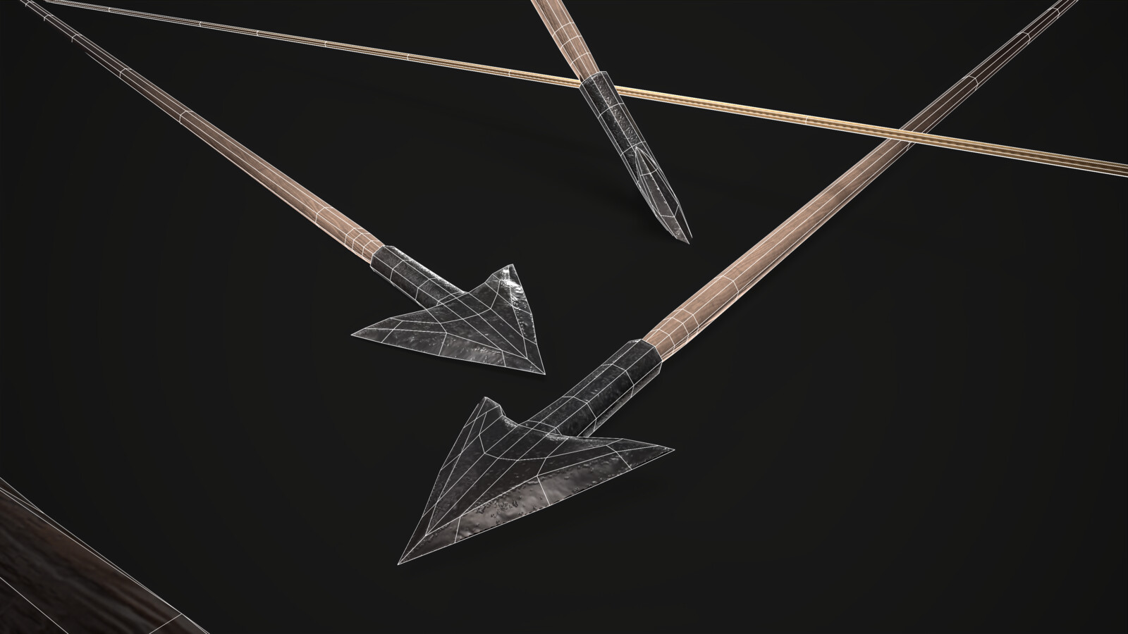 Common arrows - Wireframe