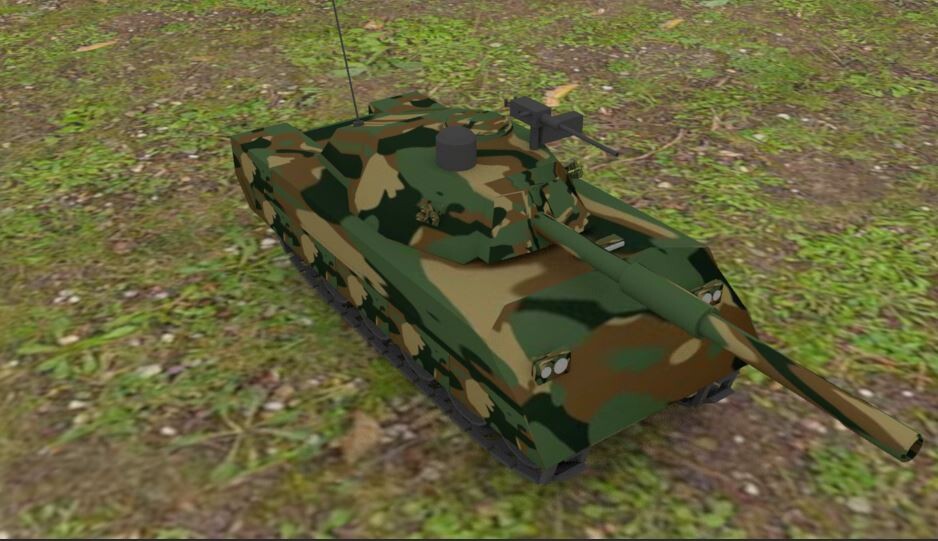 ArtStation Low Poly Tank