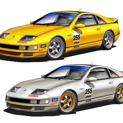ArtStation - 300ZX Sketch