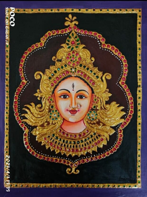ArtStation Traditional Tanjore Painting
