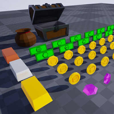 Awessets currencies ue4 0