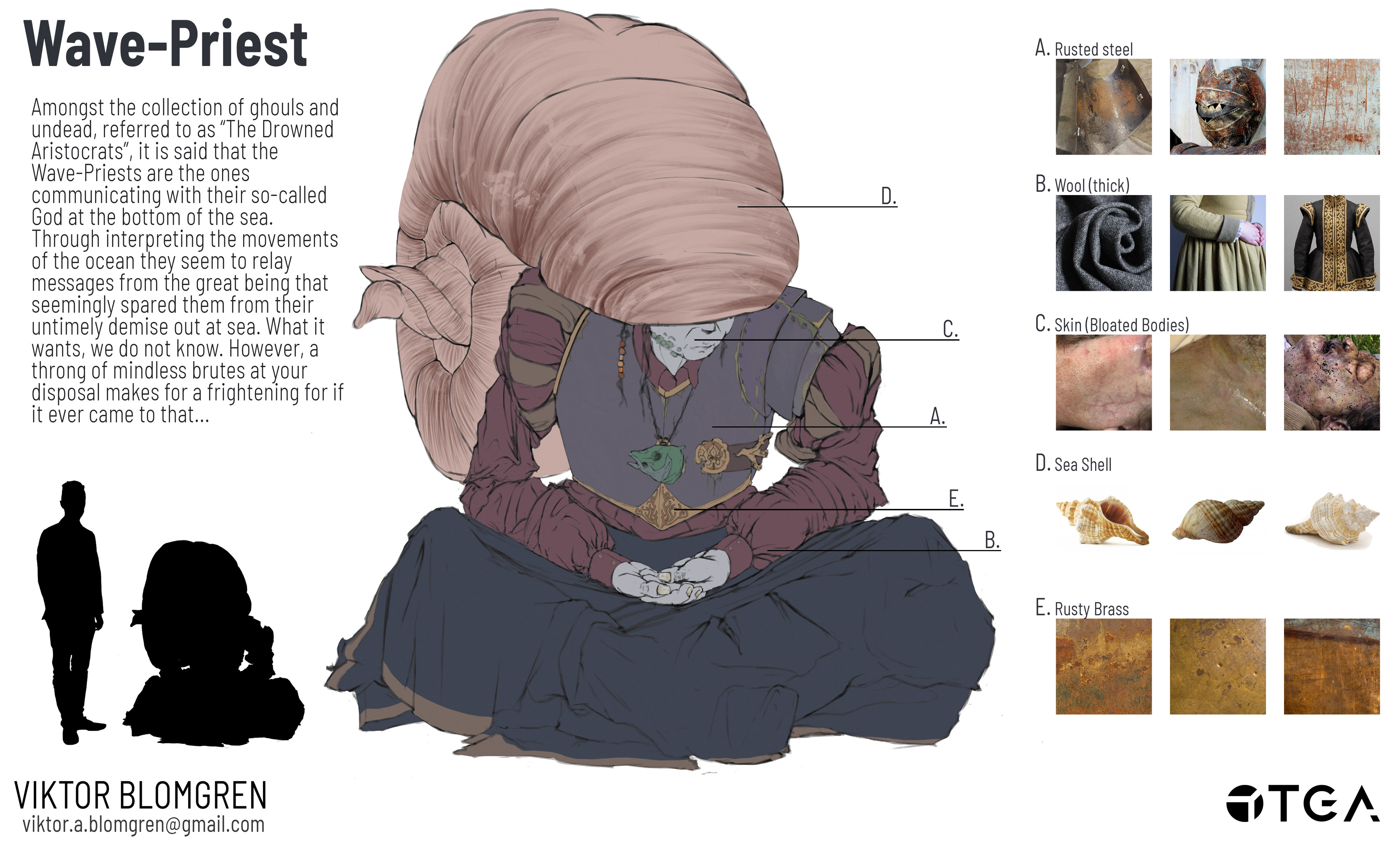 Viktor Blomgren WavePriest Character Concept