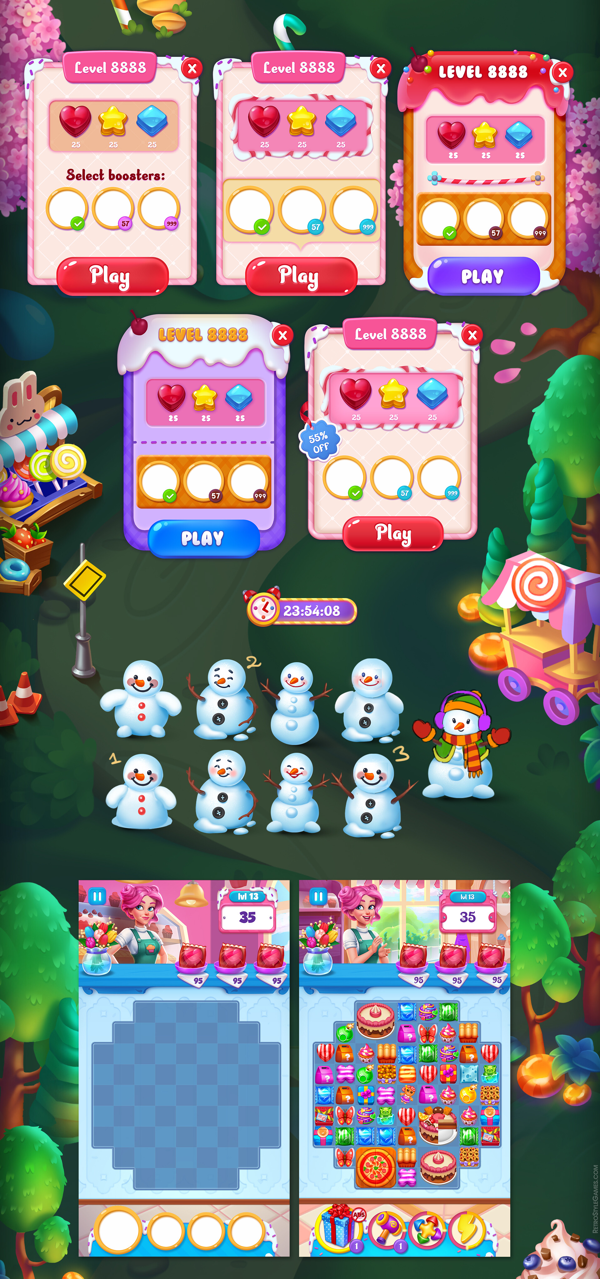 Candy Crush Friends Saga on Behance