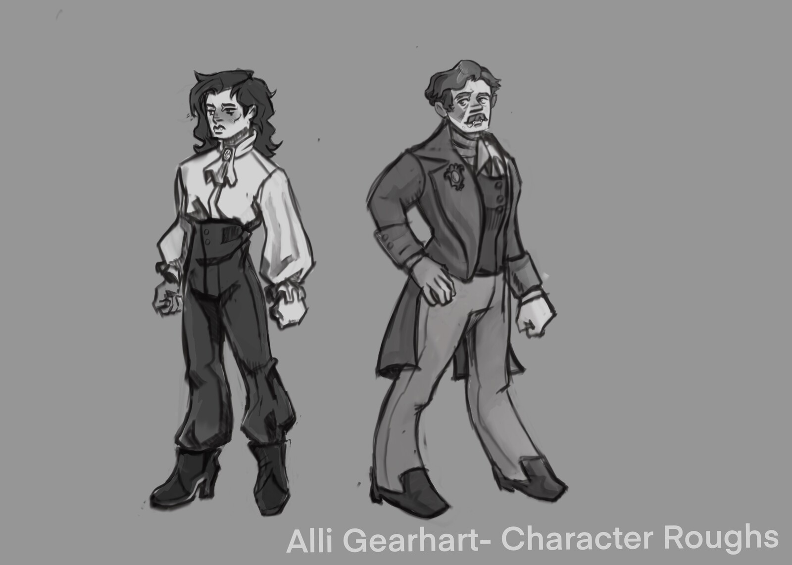 Enoch Character roughs