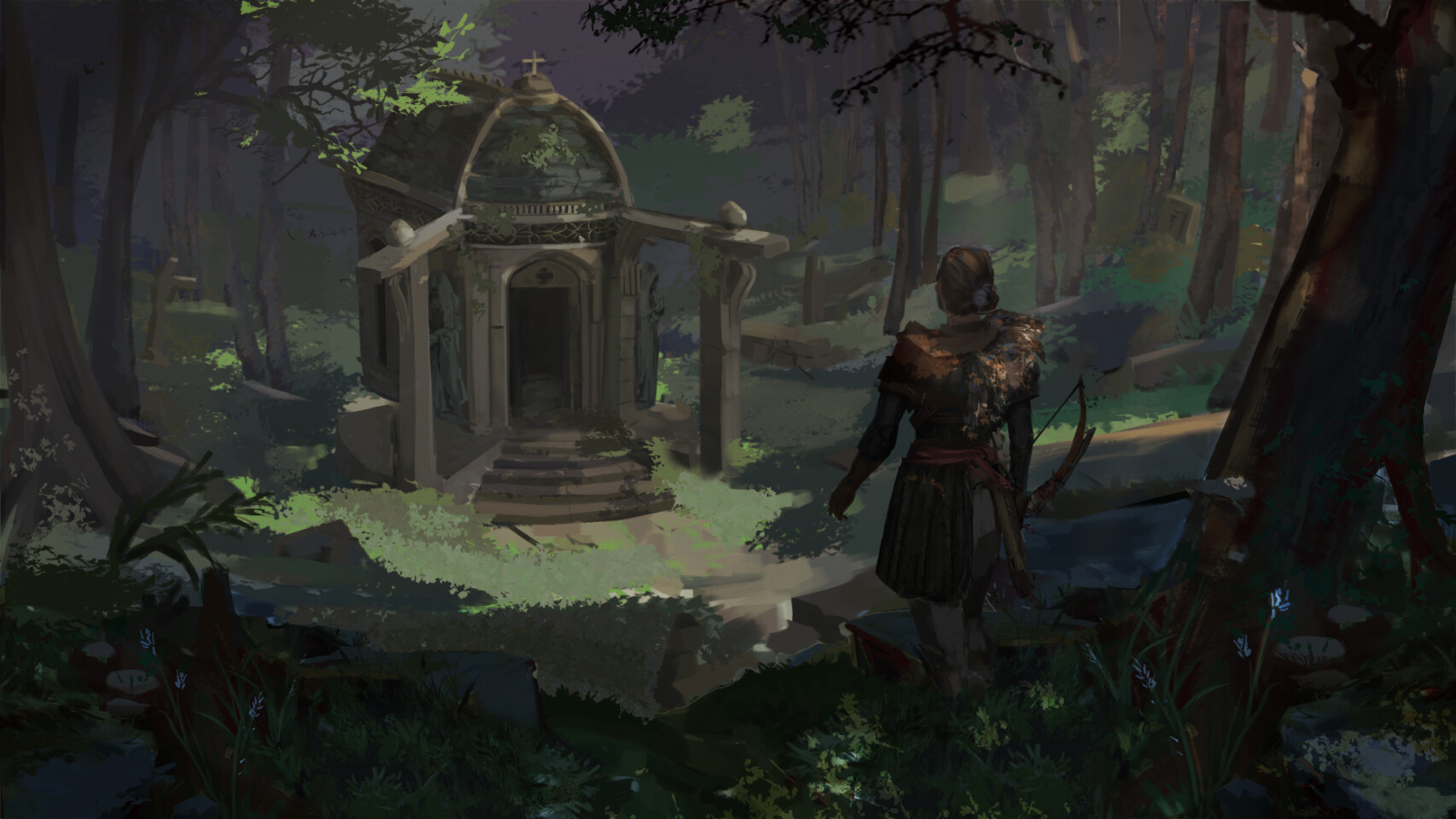 ArtStation Art test for newedge school.