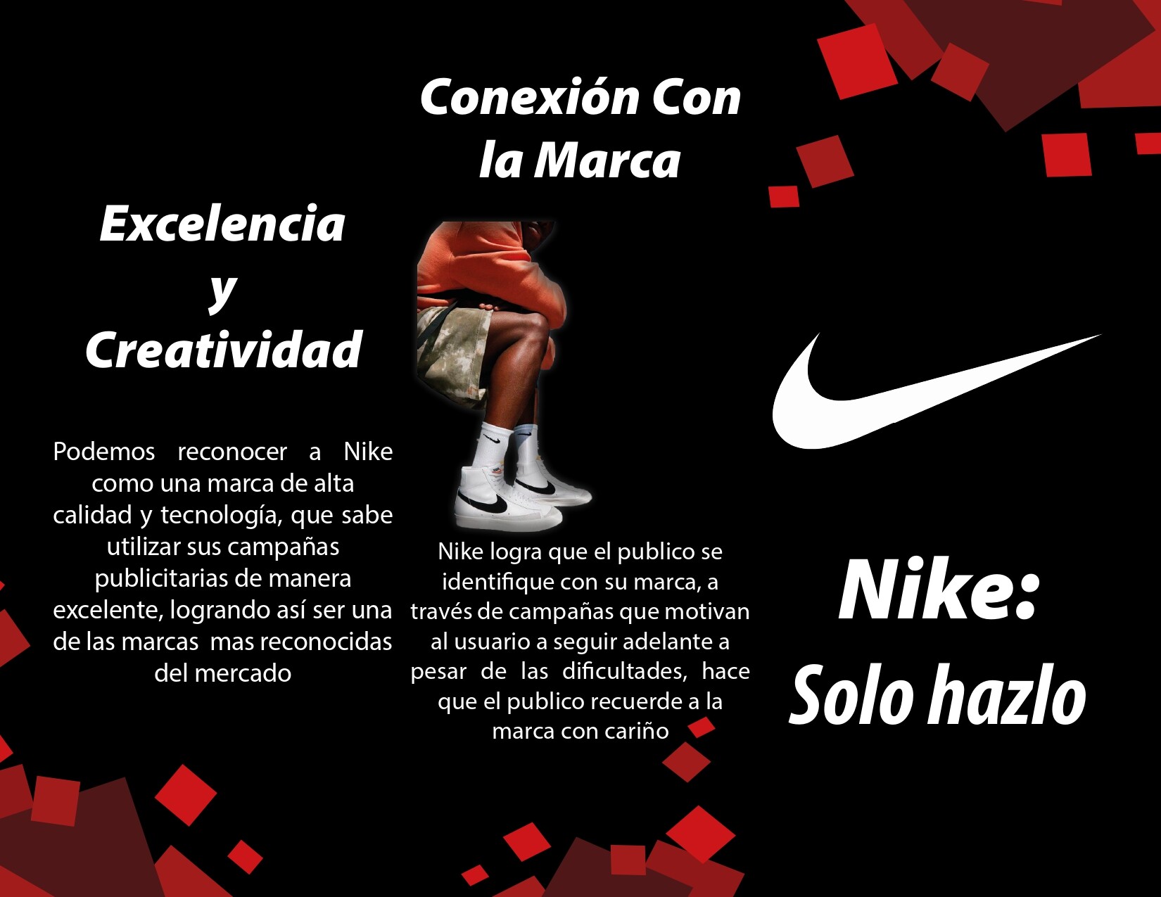 - Identidad Corporativa de Nike-Triptico