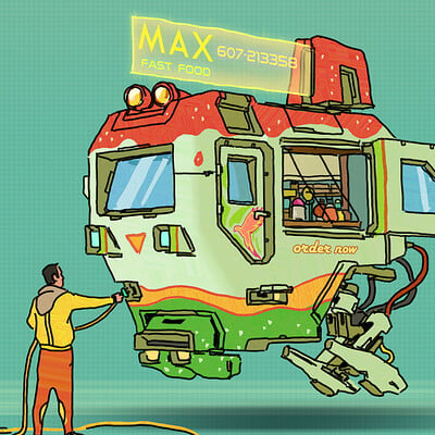Mark zhang max food truck
