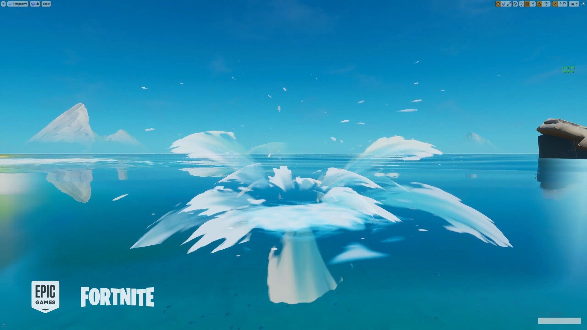Yue Jia Fortnite water VFX