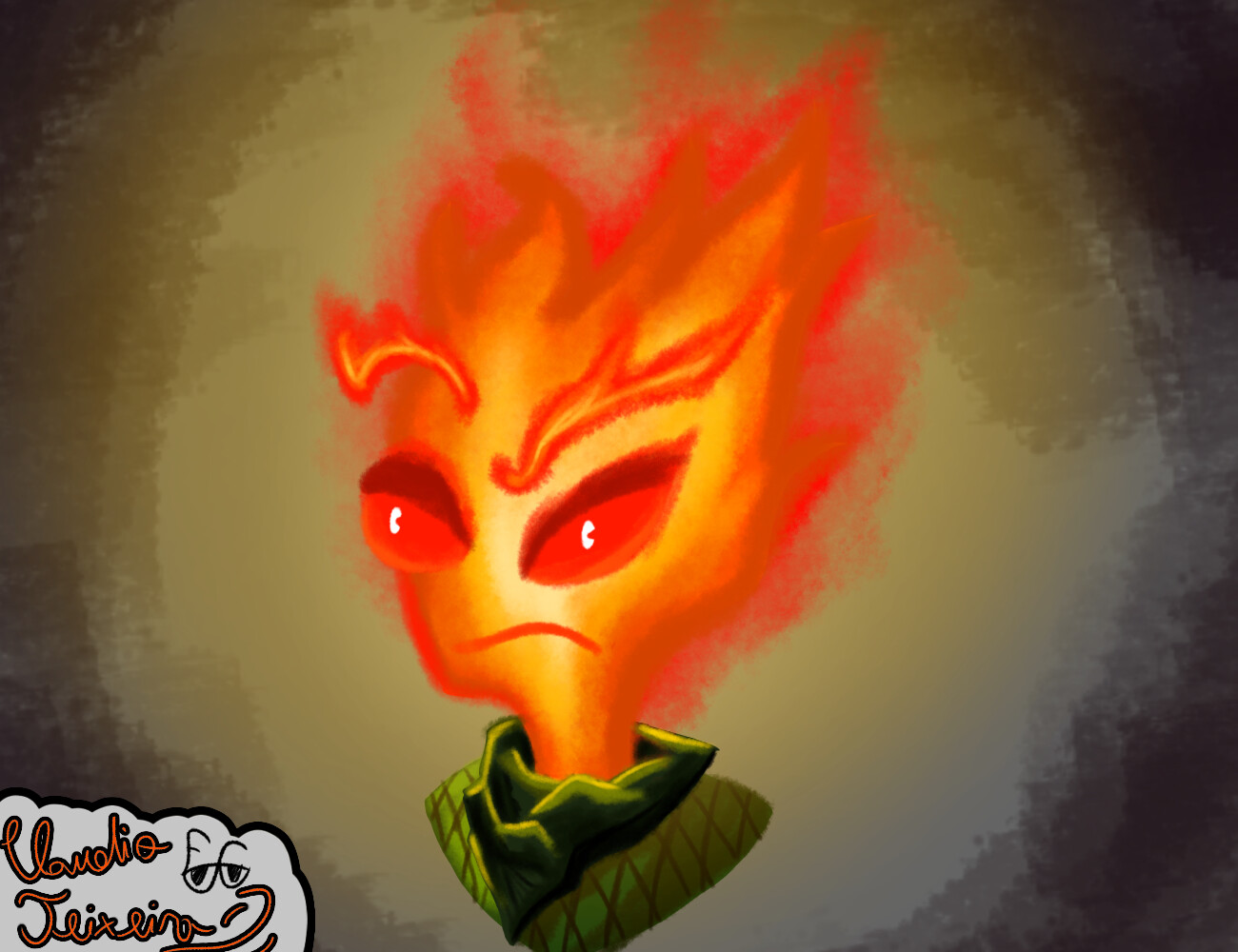 Claudio Teixeira What a flame head