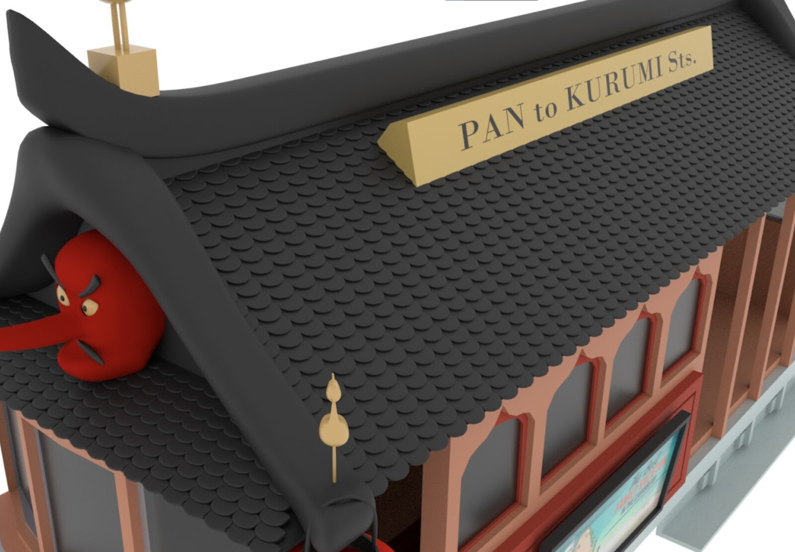 Roof tile details