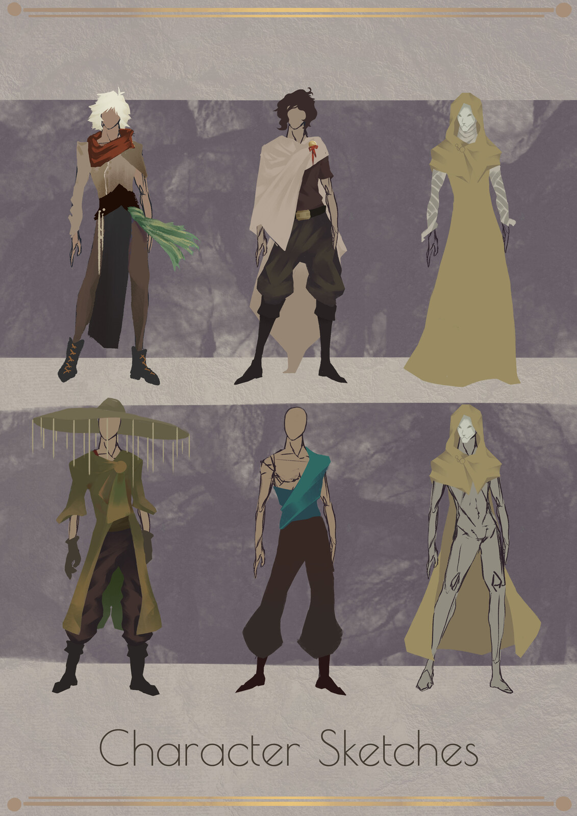 Outfit Exploration Sketches