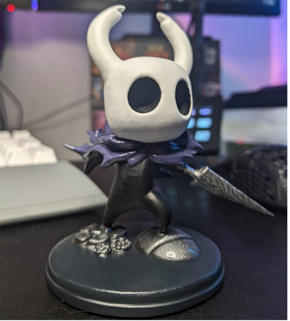 ArtStation Hollow Knight "Challenge" Pose Statue
