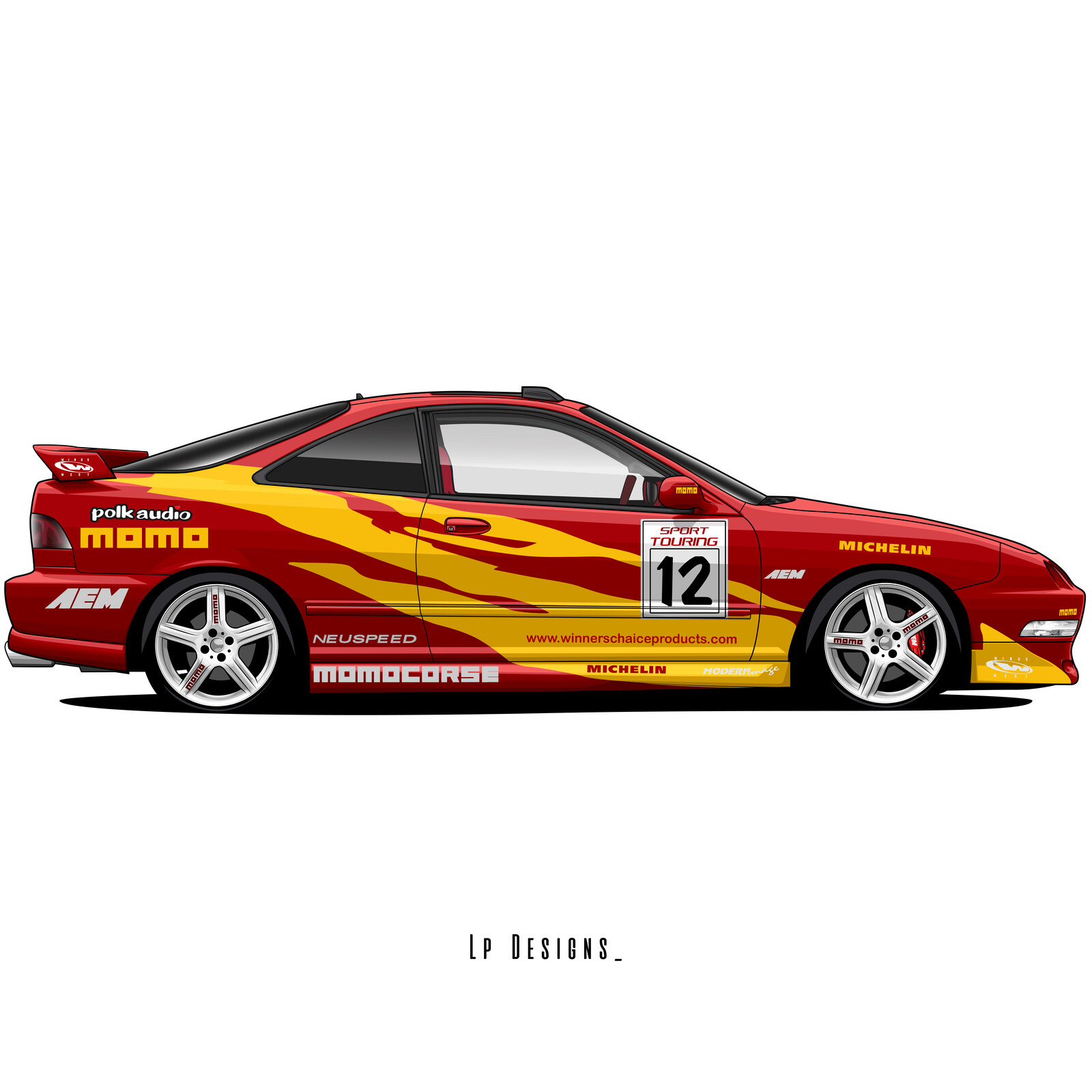 Lp Designs_ - Acura Integra Dc2 - The Fast And Furious