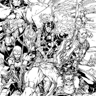 Ready To Ink: Brett Booth's “PARSEC” – Eon Art Products