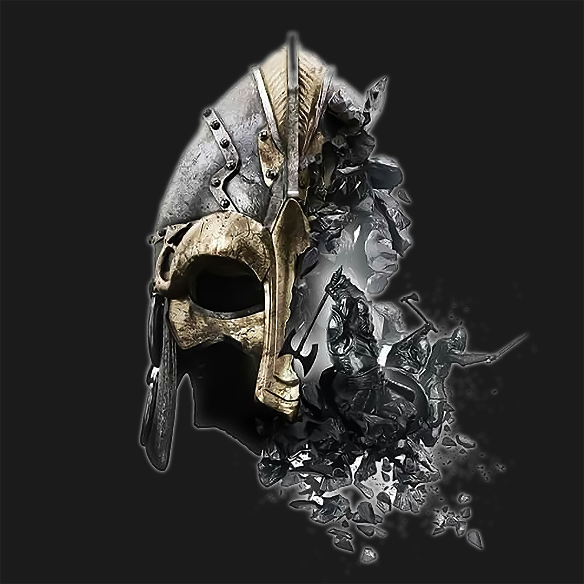 ArtStation Knight Helmet For Honor Game Art