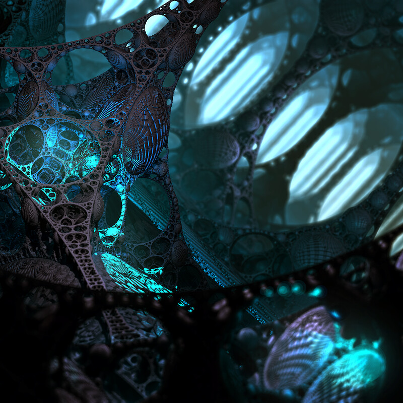 Fractal alien environment