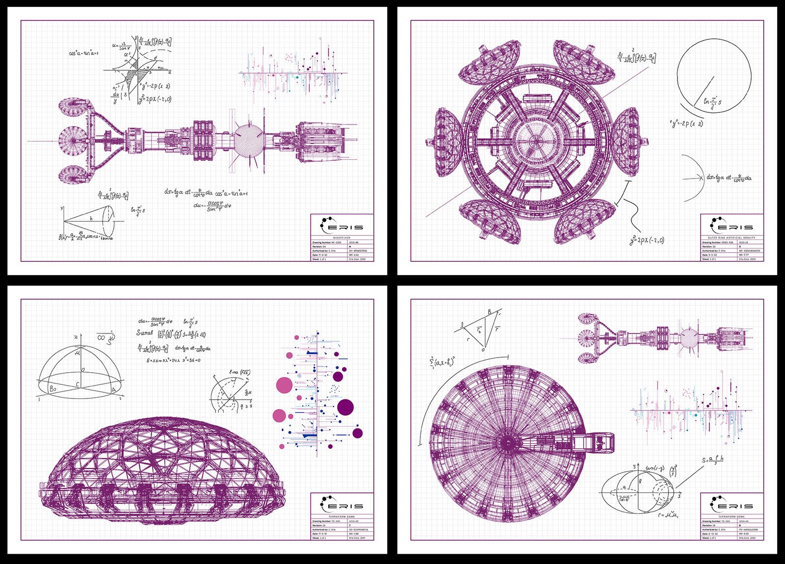 Nightflyer Ship Schematics