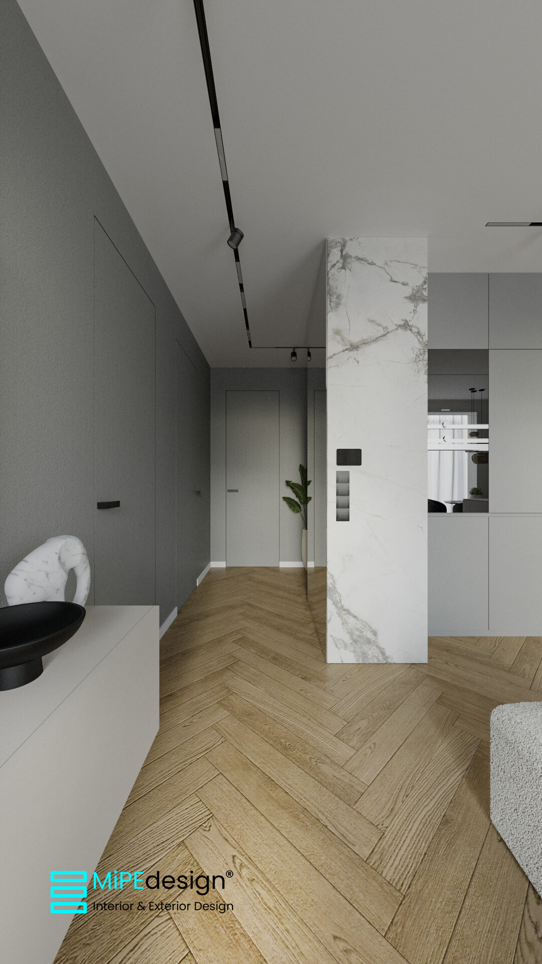 ArtStation　minimalist　of　Interior　design　flat