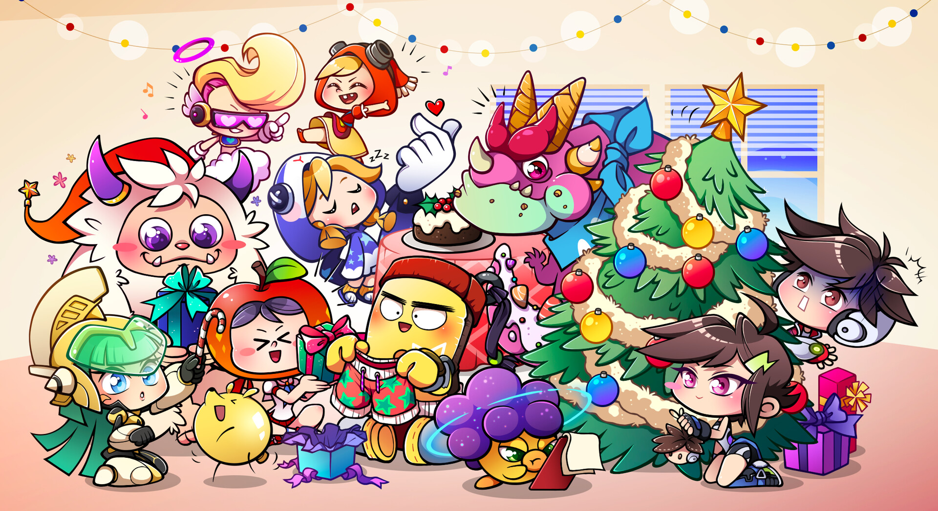 ArtStation Flash Party Illustrations