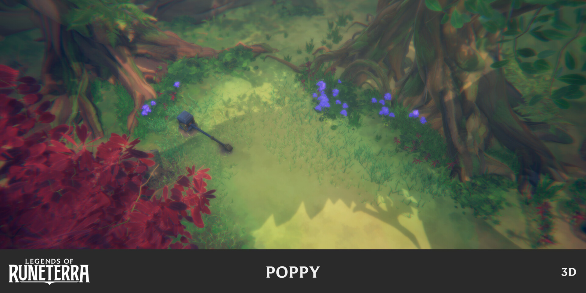 ArtStation - Poppy Champion Level Up, image size:1920x960