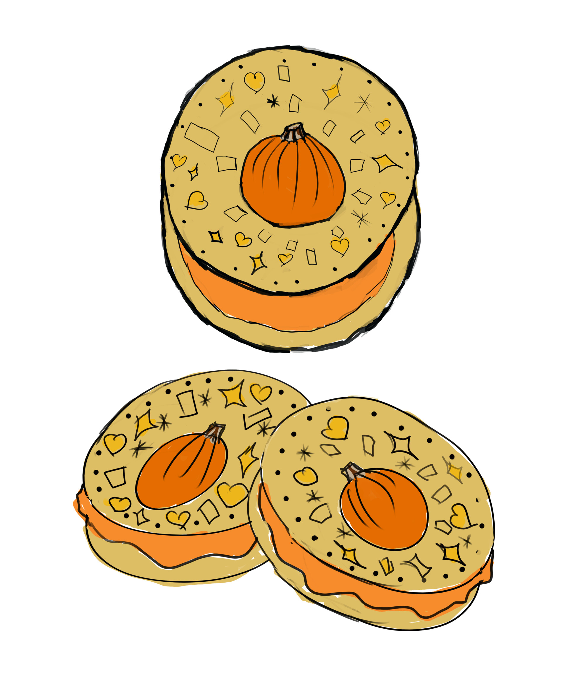 ArtStation Pumpkin Cookies