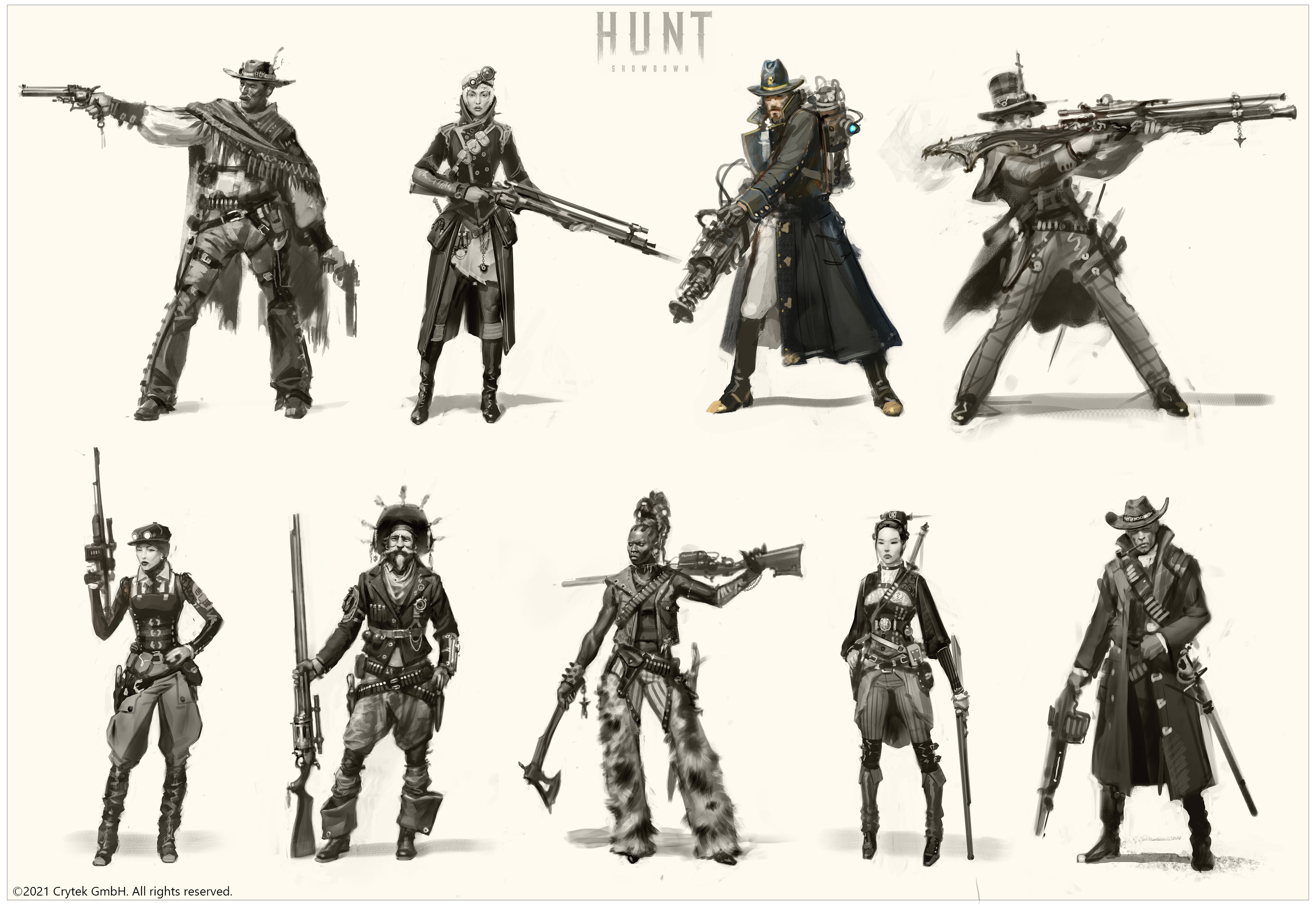 Боссы Hunt Showdown