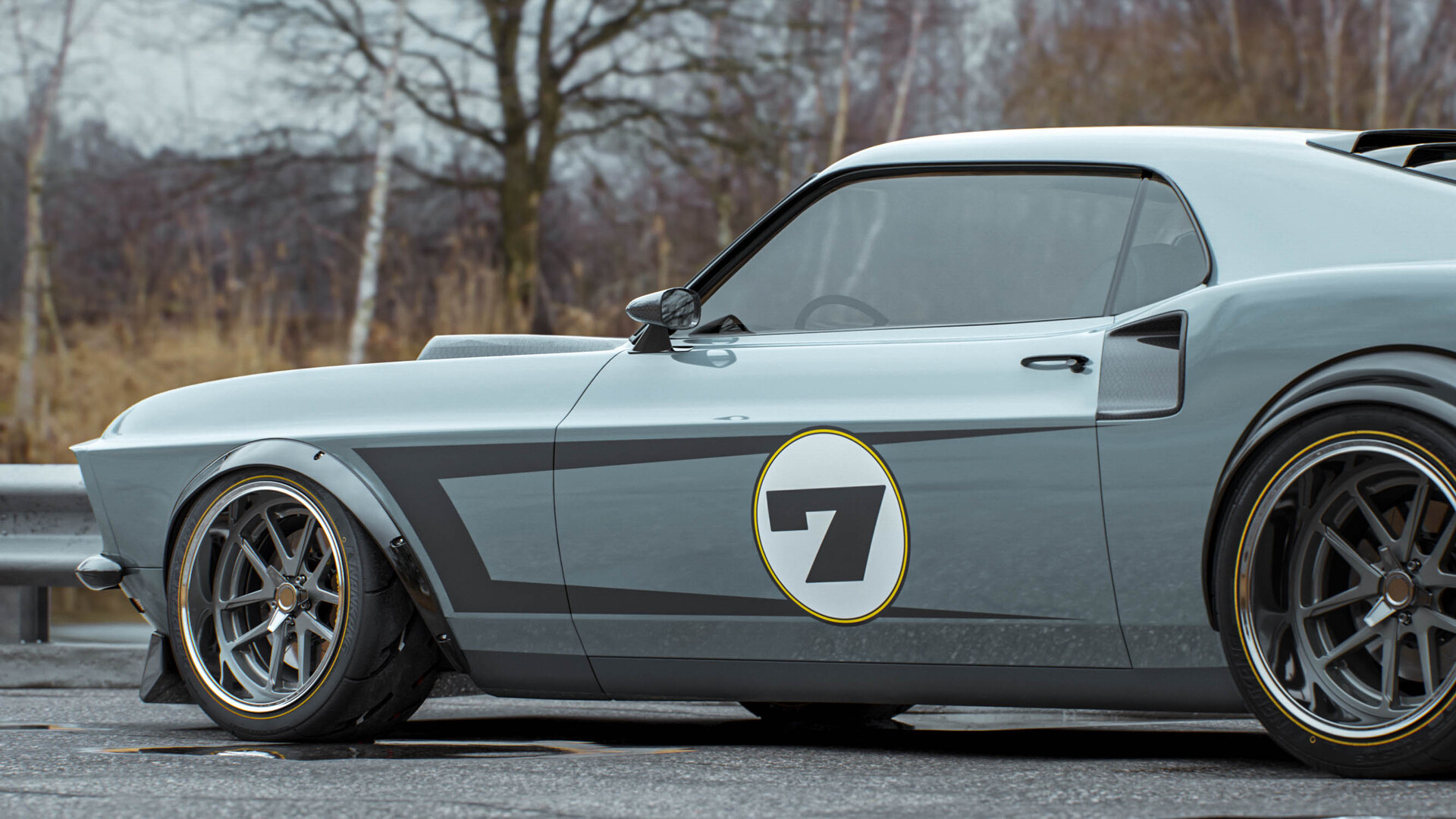 1969 mustang fender outlet flares
