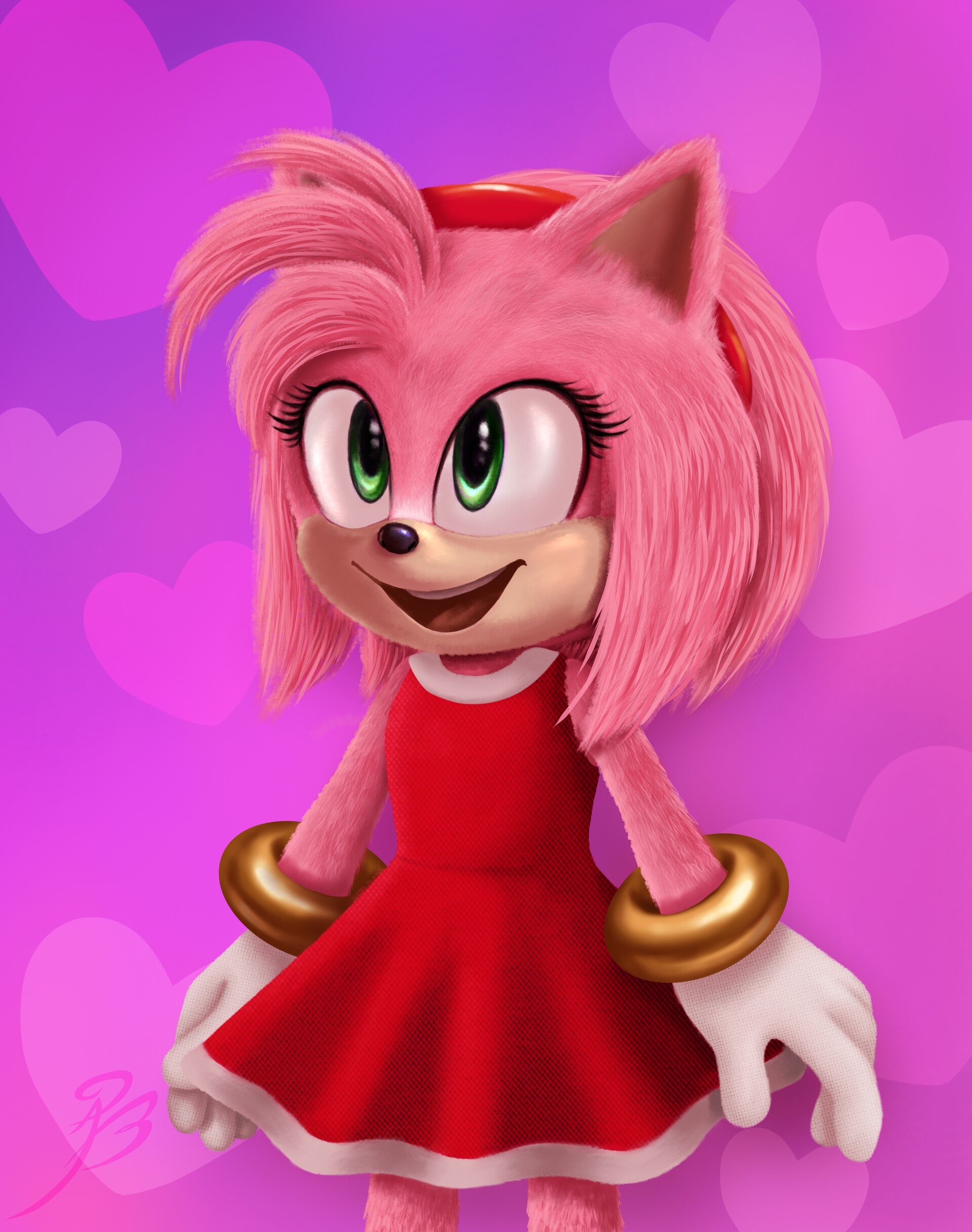 Amy Rose Fan Casting for Sonic Cinematic Universe